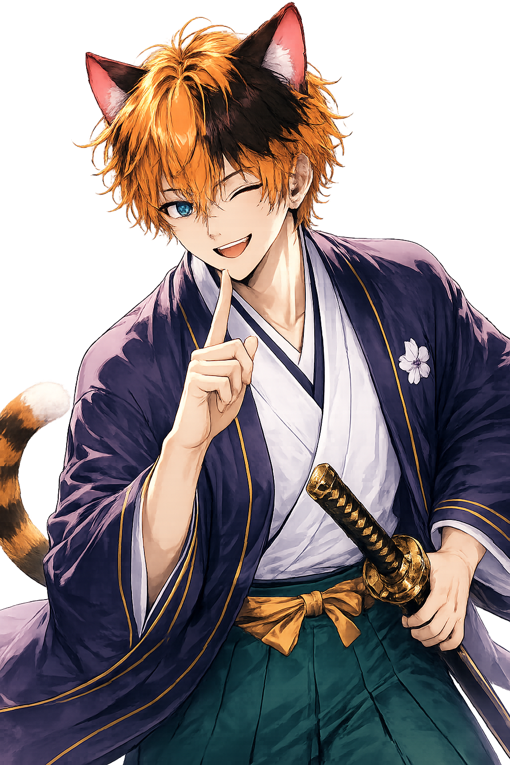 Fuji giving a playful wink