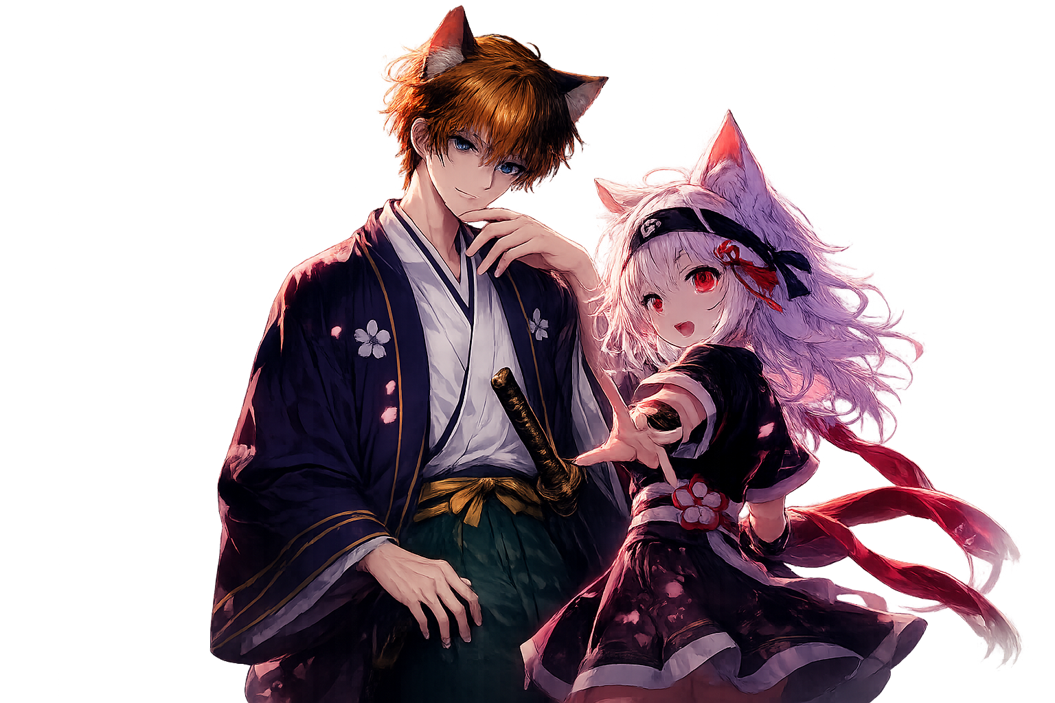 Fuji and Yuki inviting you into their world